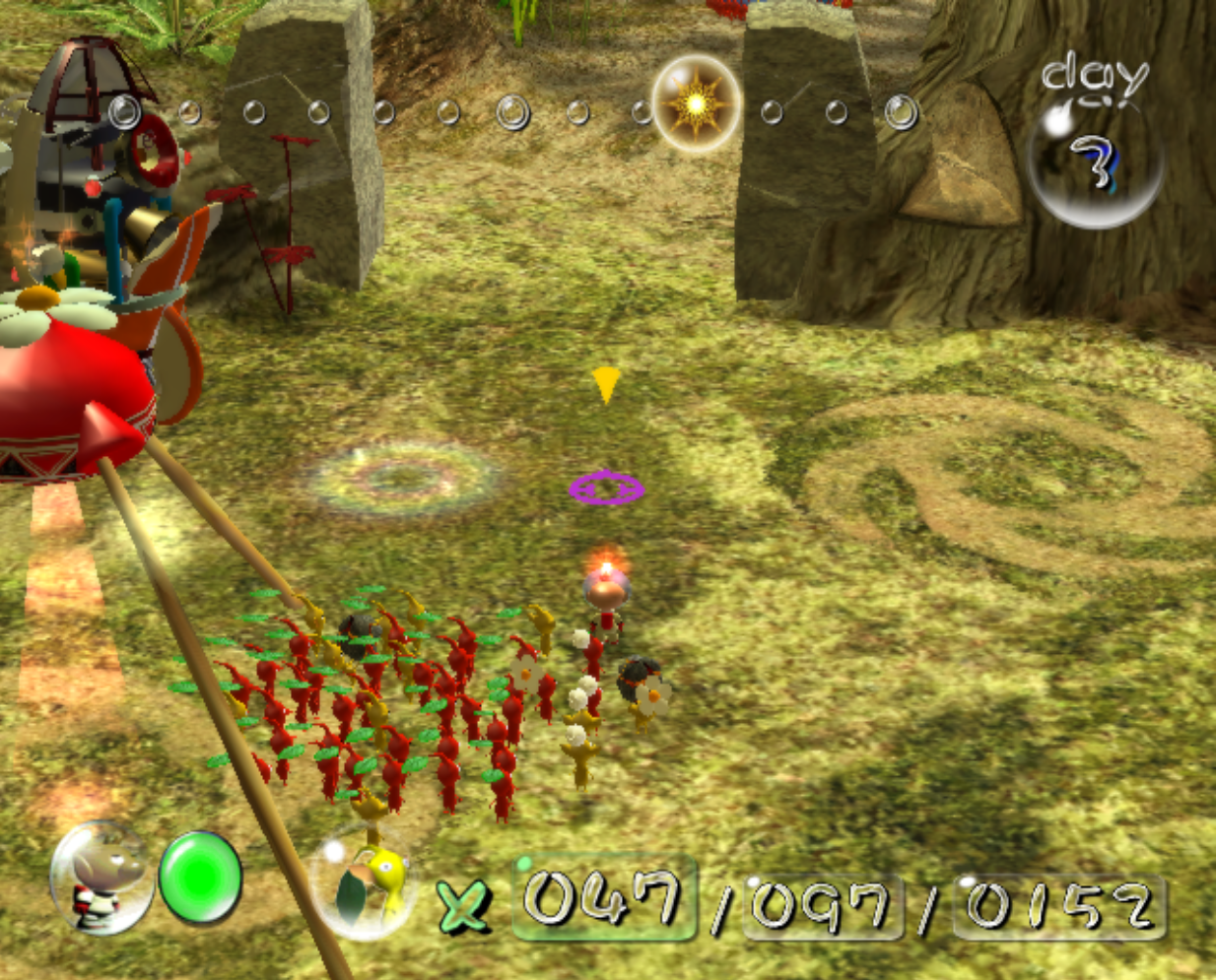 Pikmin Gameplay Screenshot